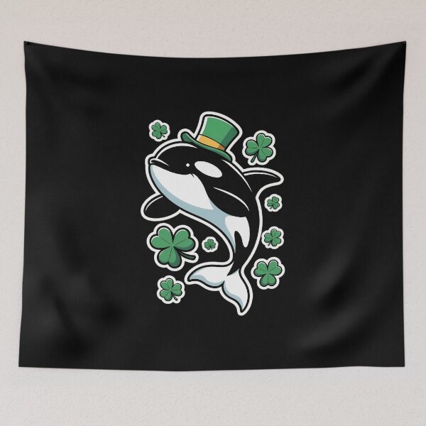 Item preview, Orca Whale St Patricks Day Saint Patricks Day designed and sold by IdunayaStore.