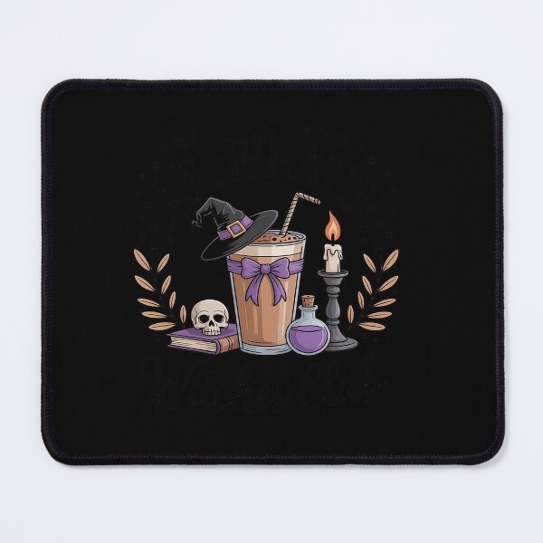 Item preview, Caffeinated Witch Club Halloween Witch designed and sold by tkhrbika.