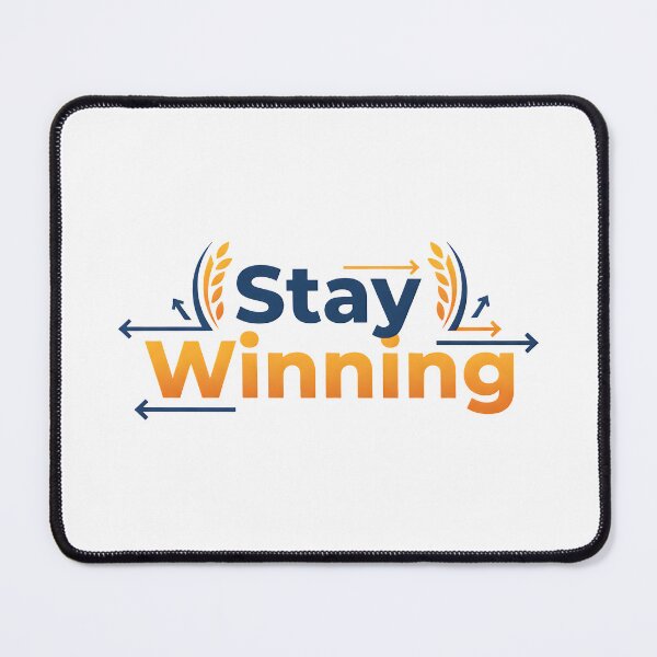 Item preview, BEST SELLER Stay Winning Success Mindset USA designed and sold by Gilded Dreams.