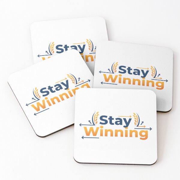 Item preview, BEST SELLER Stay Winning Success Mindset USA designed and sold by Gilded Dreams.