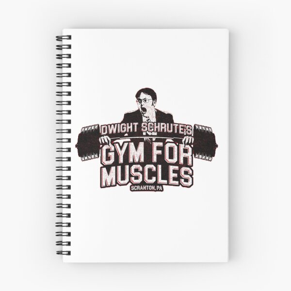 Item preview, Vintage Dwight Schrute's Gym For Muscles designed and sold by ColemanOlmos.