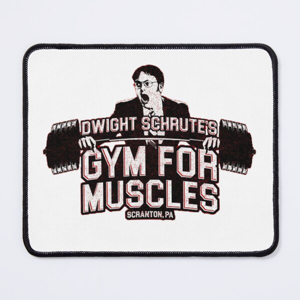 Item preview, Vintage Dwight Schrute's Gym For Muscles designed and sold by ColemanOlmos.