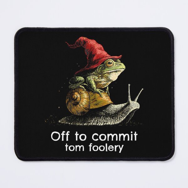 Item preview, Funny Frog Saying Off To Commit Tom Foolery designed and sold by HerbertKuhn112.
