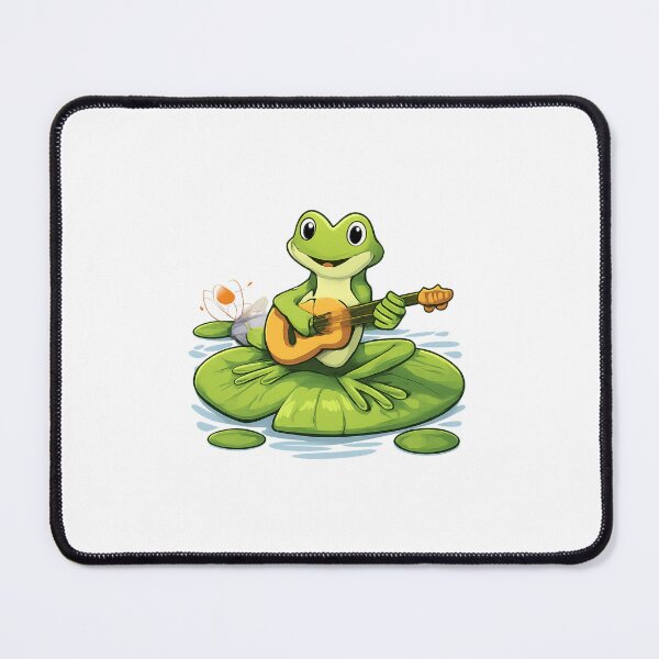 Item preview, FROG PLAYING GUITAR designed and sold by DomGDesign.