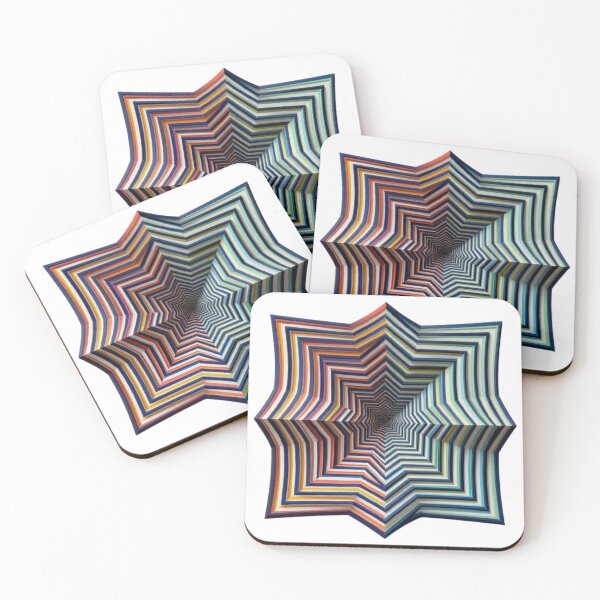 Item preview, Chromatic Optical Star designed and sold by FrenchRomani.