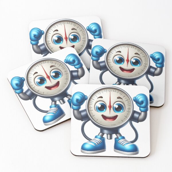 Item preview, Cute Blood Pressure Mascot Health Awareness designed and sold by LunaPixelStudio.