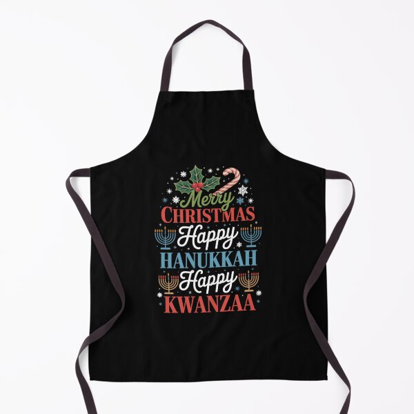 Item preview, Merry Christmas Happy Hanukkah Jewish Happy Kwanzaa Xmas  designed and sold by FaithAbbott.