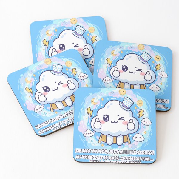 Item preview, 100% Chance of Fun Cloud designed and sold by JustSketchs.