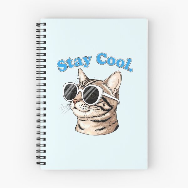 Item preview, Stay Cool Cat Illustration designed and sold by nuel-art.