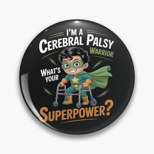Item preview, Cerebral Palsy Warrior CP Hero Cerebral Palsy Awareness designed and sold by tkhrbika.