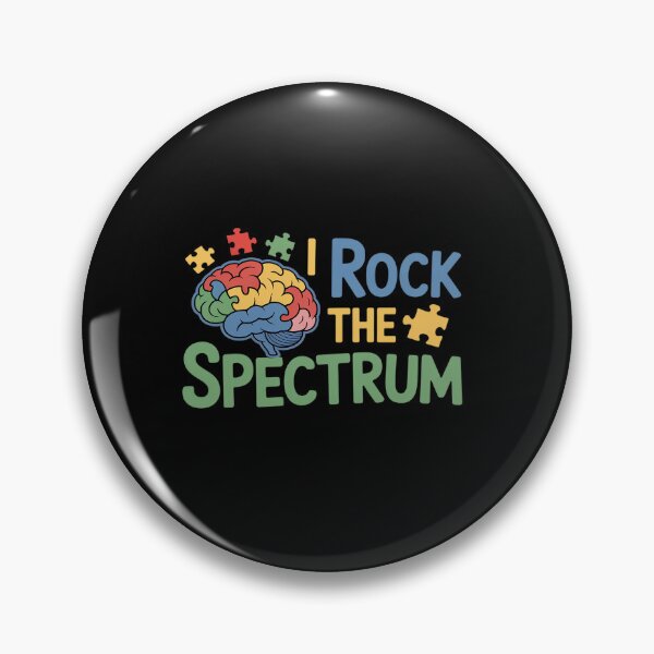 Item preview, Autistic Autism Awareness Boys Toddler I Rock The Spectrum designed and sold by Moxizz.