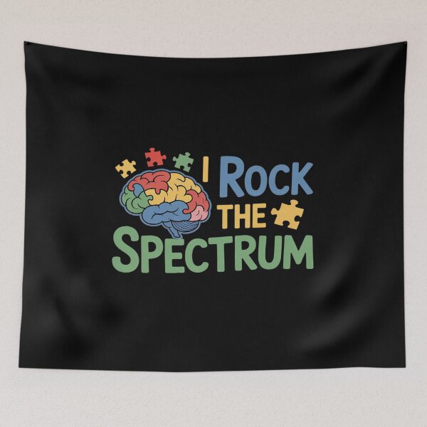 Item preview, Autistic Autism Awareness Boys Toddler I Rock The Spectrum designed and sold by Moxizz.