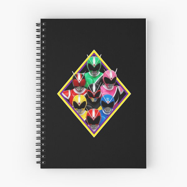 Item preview, Group Of Colorful Power Rangers In A Diamond Shape Pose Cool And Retro Vibes Awesome  designed and sold by Eboniggins.