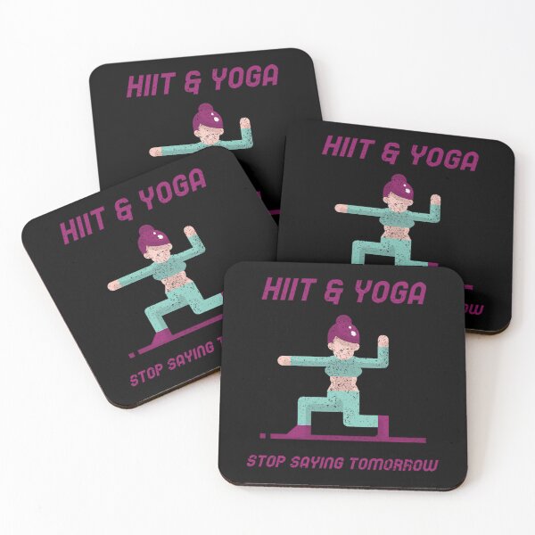 Item preview, HIIT Yoga: Stop Saying Tomorrow designed and sold by tbygbifxl11.