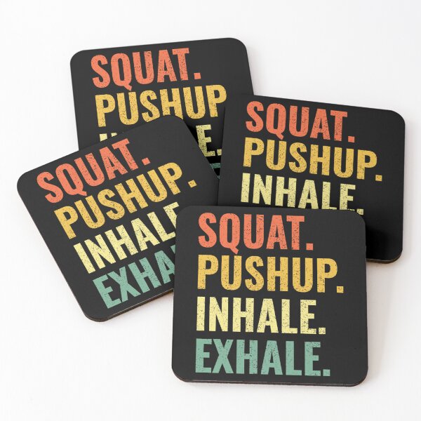 Item preview, HIIT Yoga Squat Pushup Breathe designed and sold by tbygbifxl11.