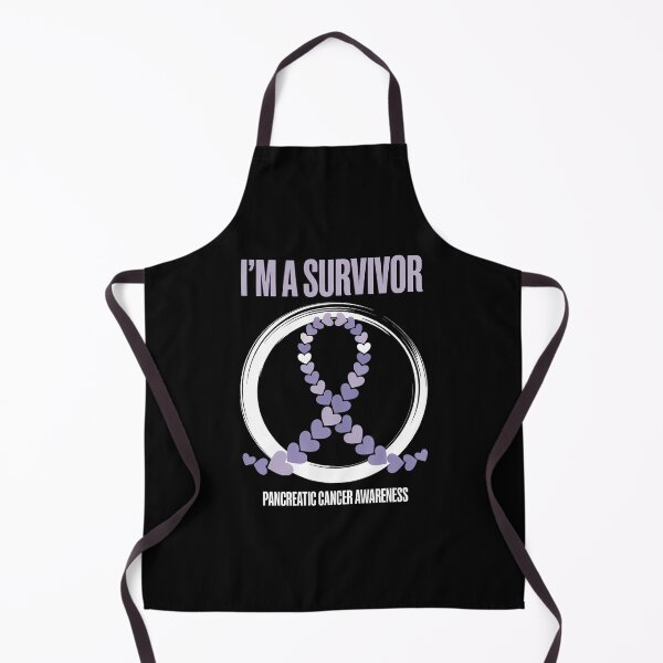 Item preview, Im A Survivor Purple Ribbon Pancreatic Cancer Awareness designed and sold by IdunayaStore.