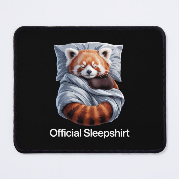 Item preview, Official Sleepshirt Sleeping Red Panda Animal Lovers  designed and sold by FaithAbbott.