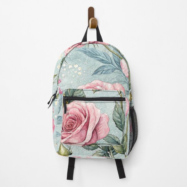 Item preview, Vintage Rose Garden: Soft Pink Watercolor Floral Pattern | Romantic & Elegant Art Print designed and sold by CHRONIN.