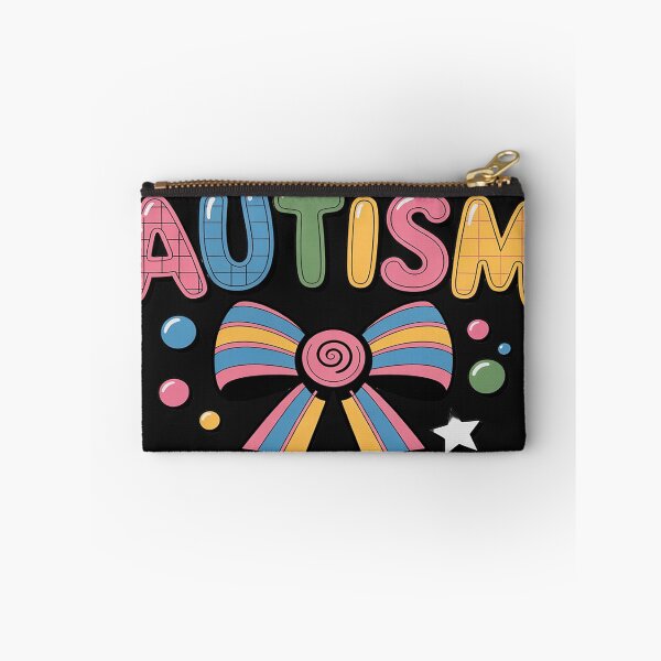 Item preview, Checkered Autism Coquette Bow Autism Awareness designed and sold by tkhrbika.