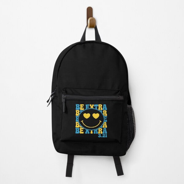 Item preview, Be Extra World Down Syndrome Day Awareness Smile Face Heart designed and sold by Moxizz.