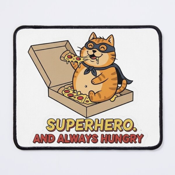Item preview, Superhero and always hungry designed and sold by Tanlyco.