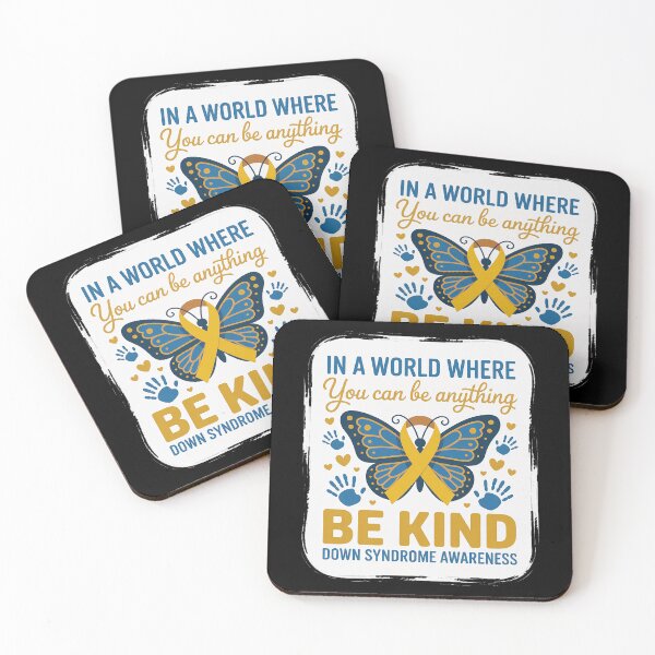 Item preview, Be Kind World Down Syndrome Day Awareness T21 Down Syndrome designed and sold by Moxizz.