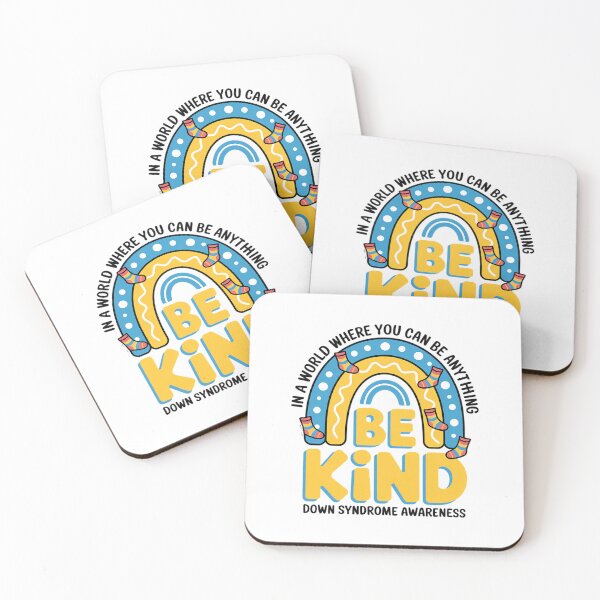 Item preview, Be Kind Rainbow World Down Syndrome Awareness designed and sold by Moxizz.