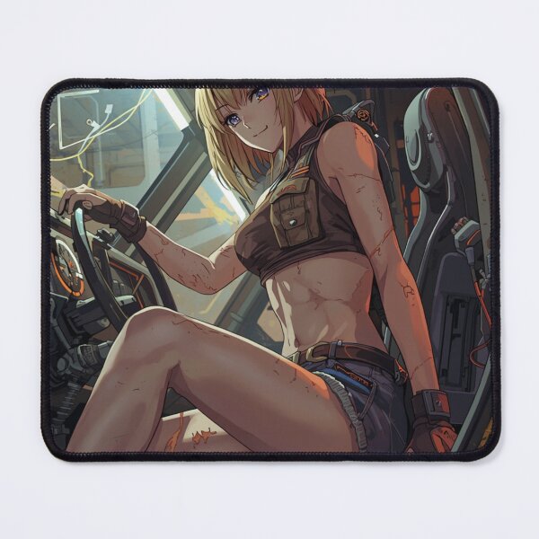 Item preview, Steel Horizon Anime Mech Pilot in Sci-Fi Cockpit designed and sold by Element Horizon Studio.