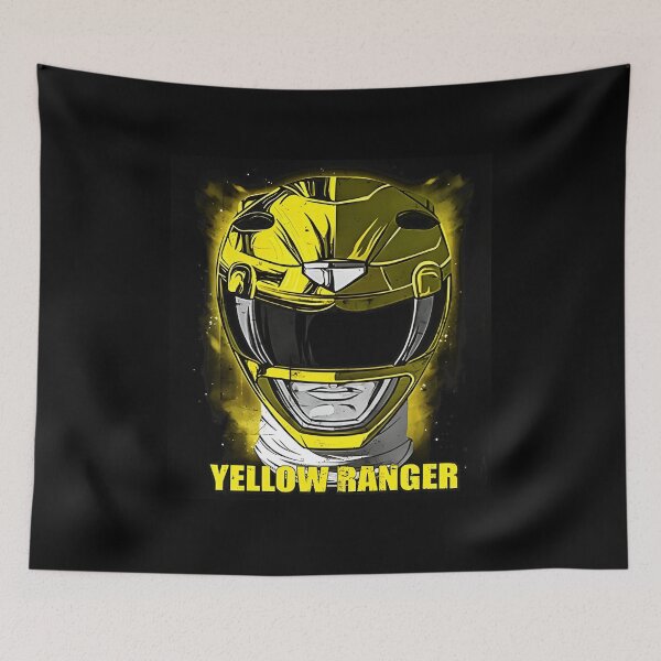 Item preview, Yellow Ranger Distressed Portrait  designed and sold by Eboniggins.