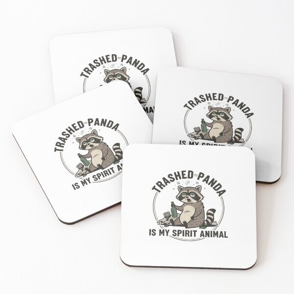 Item preview, Trashed Panda Funny Raccoon Graphic Drunk Raccoon Meme  designed and sold by gustavbellocci.