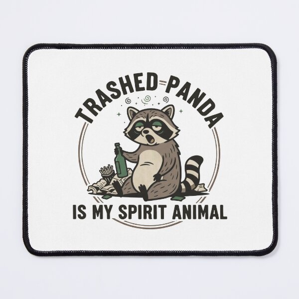 Item preview, Trashed Panda Funny Raccoon Graphic Drunk Raccoon Meme  designed and sold by gustavbellocci.