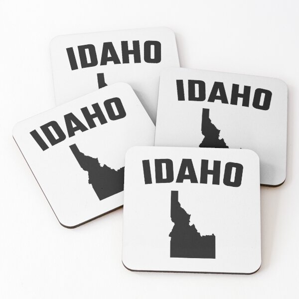 Item preview, Idaho State Pride - Bold Silhouette Typography designed and sold by mashmosh.