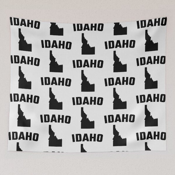 Item preview, Idaho State Pride - Bold Silhouette Typography designed and sold by mashmosh.
