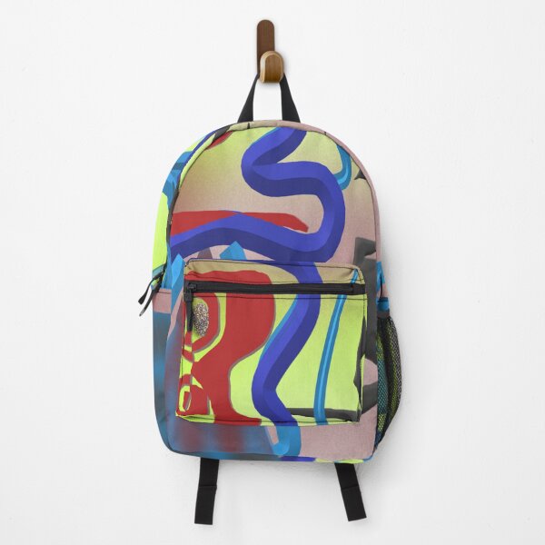 Item preview, pedestals geometric abstract colorful design designed and sold by SmashingDeals.