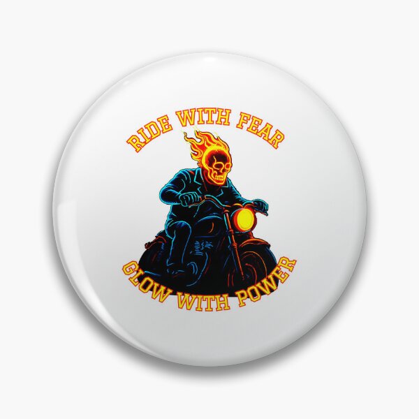 Item preview, Neon Ghost Rider – Ride With Fear Glow With Power  designed and sold by thalloathiew.