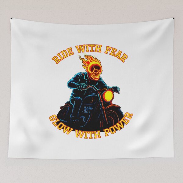 Item preview, Neon Ghost Rider – Ride With Fear Glow With Power  designed and sold by thalloathiew.