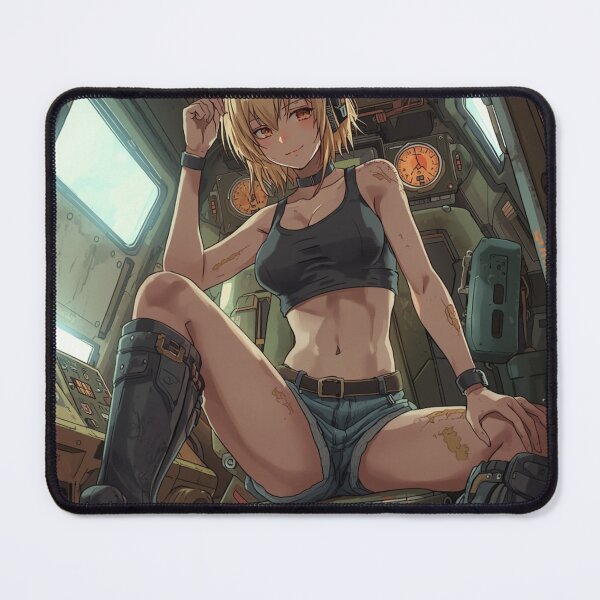 Artikelvorschau, Ruhepause zwischen den Einsätzen Anime Mech Pilot Cockpit Szene entworfen und verkauft von Element Horizon Studio.