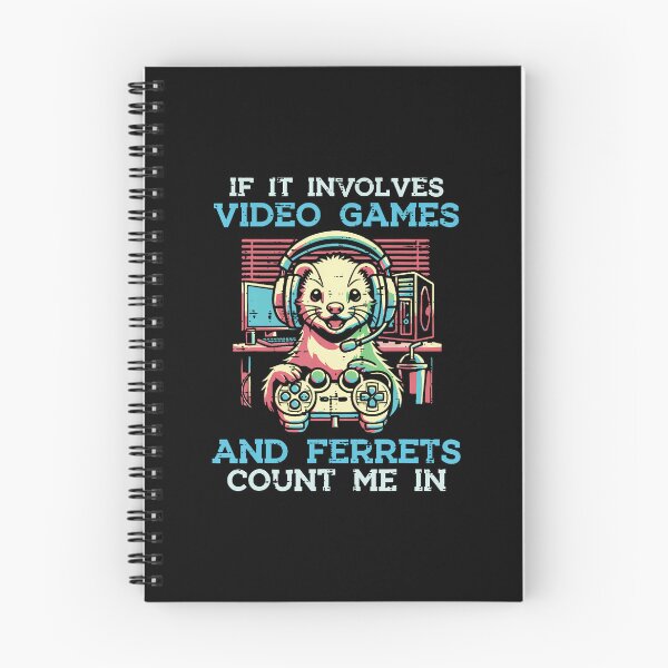 Item preview, Gaming If Involves Video Games Ferrets Gamer Boys Men designed and sold by vaharisanic.