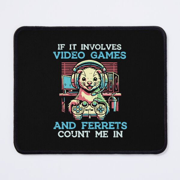 Item preview, Gaming If Involves Video Games Ferrets Gamer Boys Men designed and sold by vaharisanic.