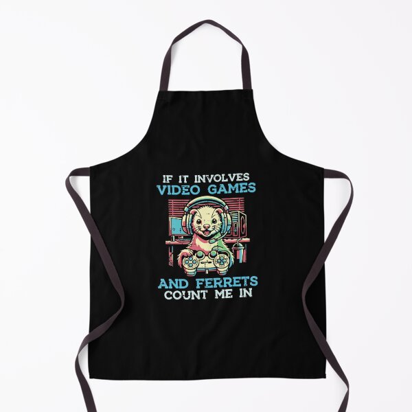 Item preview, Gaming If Involves Video Games Ferrets Gamer Boys Men designed and sold by vaharisanic.