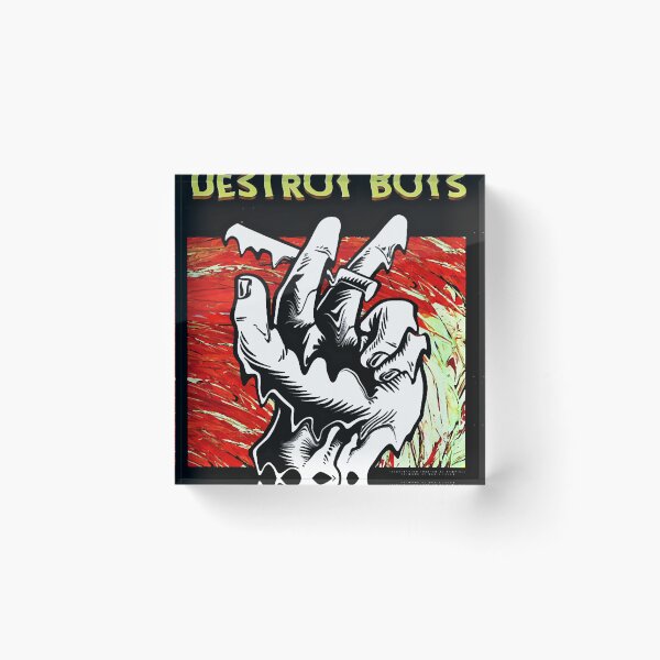 Item preview, amazing logos rock band destroy boys band Classic designed and sold by josephc8o2marie.