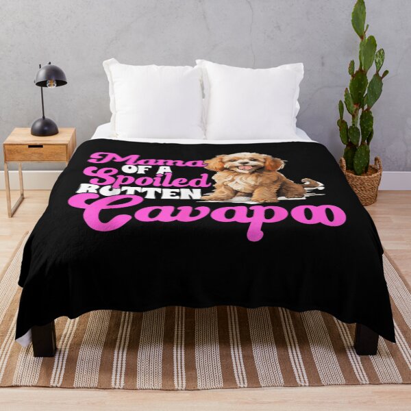 Item preview, Cavapoo Dog Breed Pet Mama of a Spoiled Rotten for Mom Dad Kids designed and sold by SALI MANI.