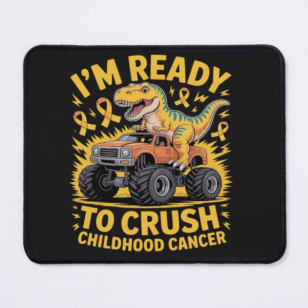 Item preview, Childhood Cancer T Rex I'm Ready To Crush Childhood Cancer designed and sold by tkhrbika.