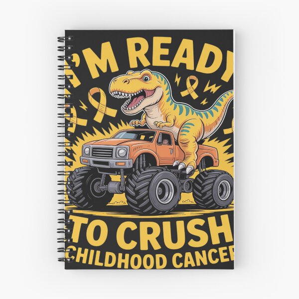 Item preview, Childhood Cancer T Rex I'm Ready To Crush Childhood Cancer designed and sold by tkhrbika.