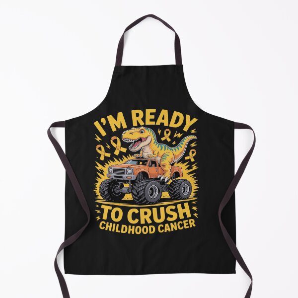 Item preview, Childhood Cancer T Rex I'm Ready To Crush Childhood Cancer designed and sold by tkhrbika.