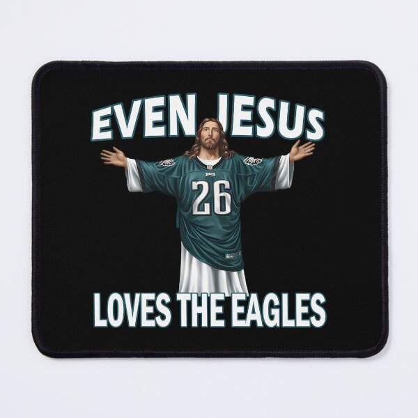 Item preview, Even Jesus Loves The Eagles Meme designed and sold by DragonessblueS.