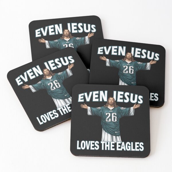 Item preview, Even Jesus Loves The Eagles Meme designed and sold by DragonessblueS.