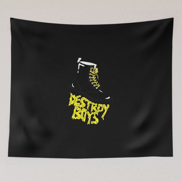 Item preview, amazing logos rock band destroy boys band Classic designed and sold by josephc8o2marie.