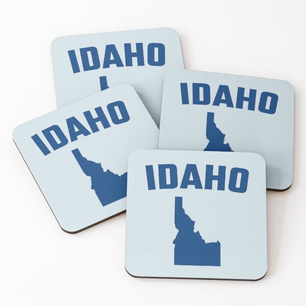 Item preview, Idaho State Pride - Classic Navy Blue Silhouette designed and sold by mashmosh.
