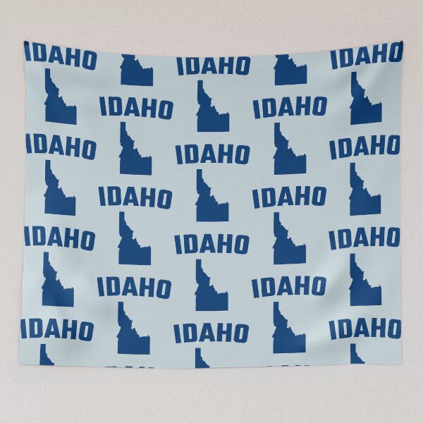 Item preview, Idaho State Pride - Classic Navy Blue Silhouette designed and sold by mashmosh.